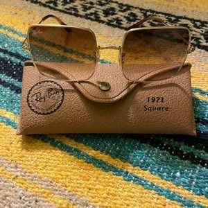 Ray Ban 1971 Square Sunglasses